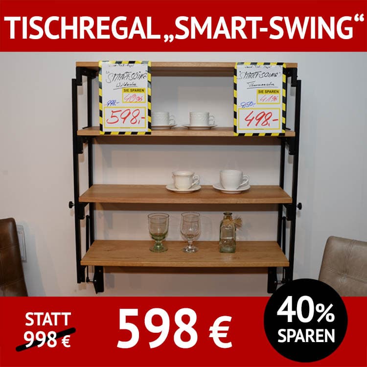 Tisch-Regal SMART SWING in Markmann Möbel einem Möbel 