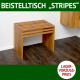 Couchtisch STRIPES klein, Wildeiche, massiv,