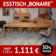 Esstisch Bonaire, Wildeiche, massiv, zum Ausziehen,