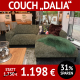 Sofa DALIA mit 1,5-Sitzer und Longchair